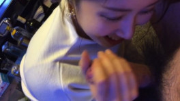 술마시다가 삘받은 누나  , 너 좆 좀 빨아도될까?